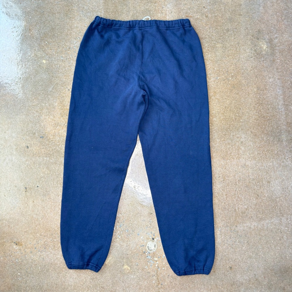 Vintage Russell Athletic Navy Blue Sweatpants Made in USA Mens Medium Joggers